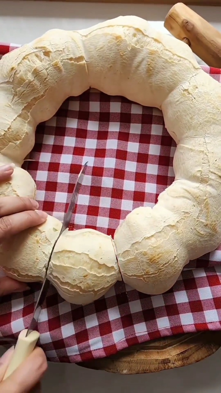 Rosca de Polvilho Fácil e Saudável